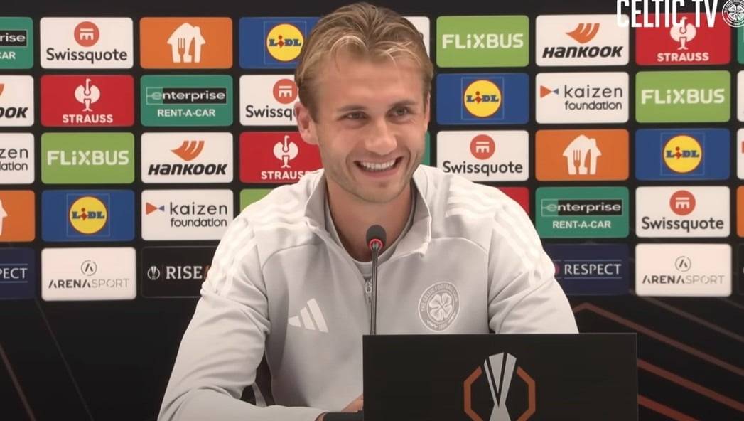 Benjamin Nygren in tears as journalist mocks Rangers at Celtic vs Red Star Belgrade press conference