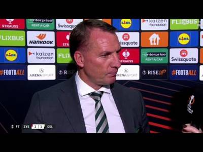 Brendan Rodgers Post Match Reaction | Red Star 1-1 Celtic