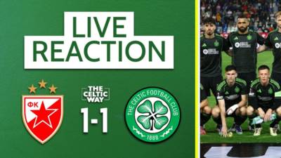 Celtic begin in Europe with a point in Belgrade – should they have gained all three?