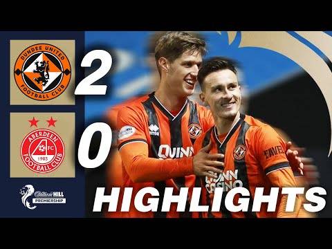 Dundee United 2-0 Aberdeen | HIGHLIGHTS | William Hill Premiership