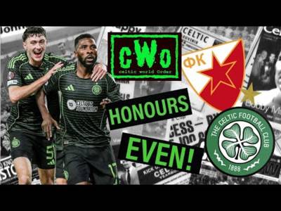 Honours Even! Bhoys Kick Off Campaign with Draw in Belgrade! / Red Star 1 Celtic 1