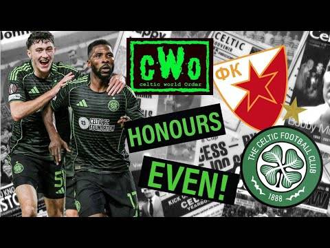 Honours Even! Bhoys Kick Off Campaign with Draw in Belgrade! / Red Star 1 Celtic 1
