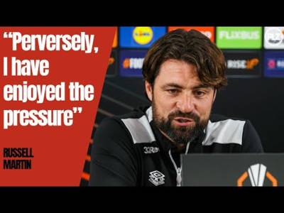 🗣️ ‘Perversely, I have enjoyed the pressure,’ | Russell Martin Press Conference