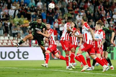 Video: Arnautovic equalises for Belgrade against Celtic