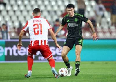 “He was incredible in the game,” Celtic boss praises Colby Donovan