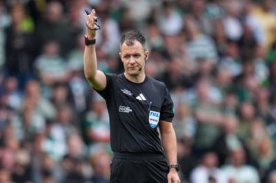 Match officials confirmed for Celtic’s Scottish Premiership match vs Hibernian