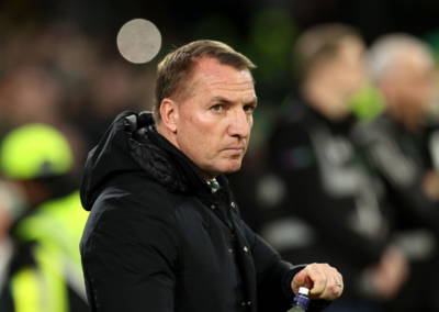 Rodgers is showing his diplomacy. He knows the Celtic fans are on the side of the team.