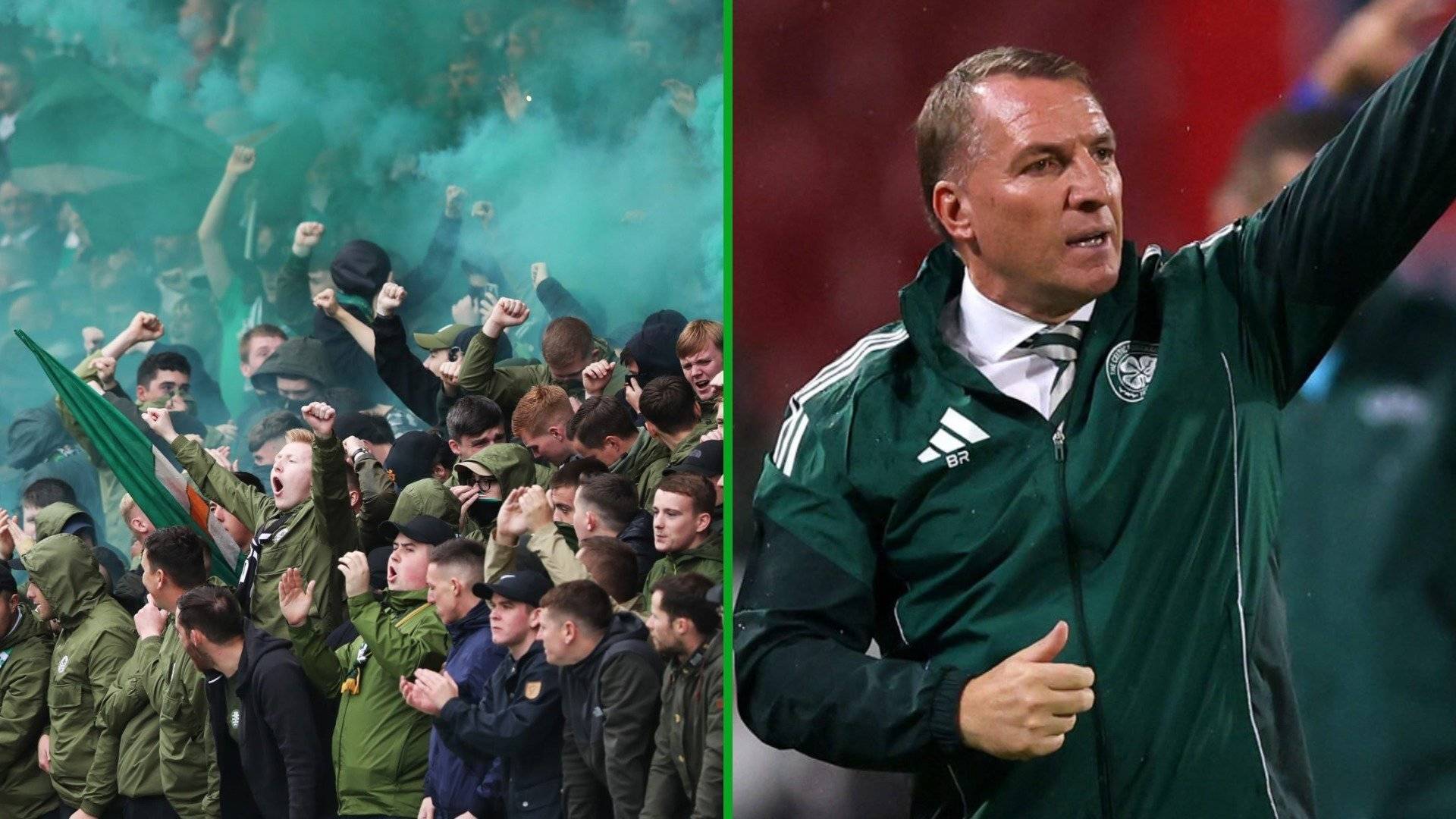 Brendan Rodgers reveals what ‘club are looking into’ after Celtic fan protests announcement