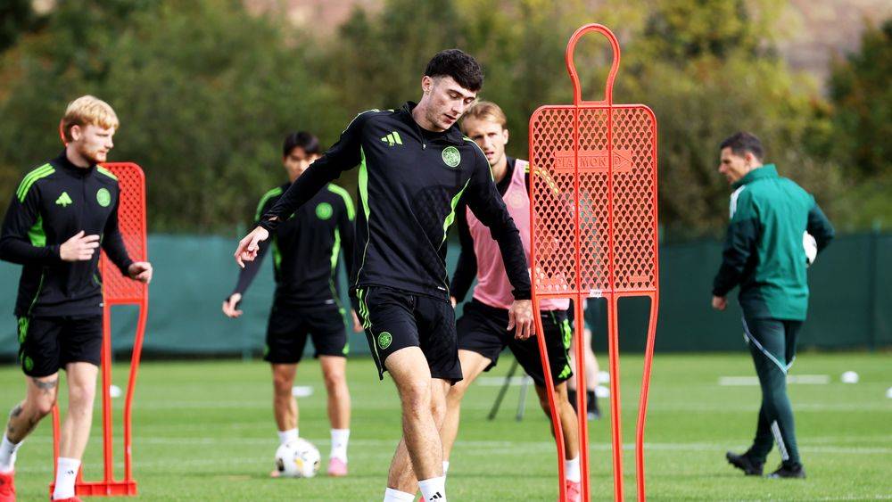 Training Gallery: Celtic v Hibernian