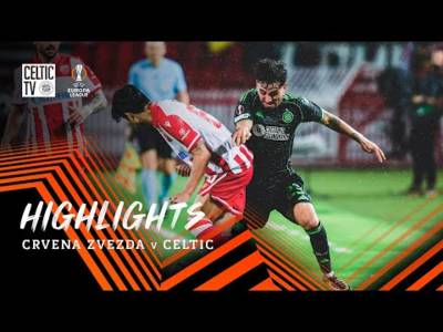 UEFA Europa League Highlights: Crvena Zvezda 1-1 Celtic (24/09/25)