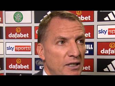 Brendan Rodgers Post Match Reaction | Celtic 0-0 Hibs