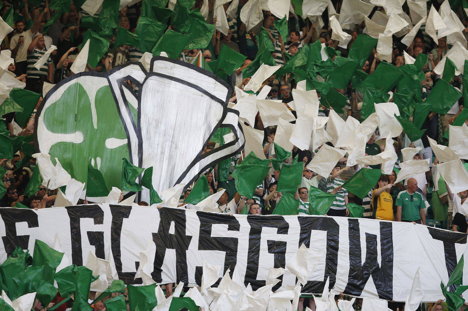 Celtic fans aren’t being asked to do much today. But it’s not nothing.