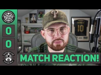 THE CHASE IS ON! | Celtic 0-0 Hibs | MATCH REACTION!