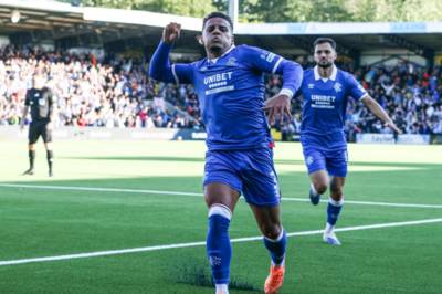 Celtic fans laugh at the suggestion the tanker is turning at Ibrox as they grab the “first win of the season cup” at Almondvale