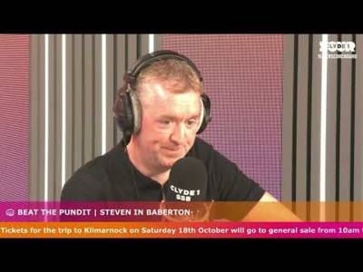 Beat the Pundit | Steven in Baberton V Andy Halliday |