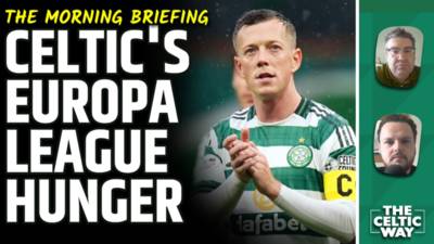Celtic’s captain is ‘hungry’ for European success as McGregor targets Braga win