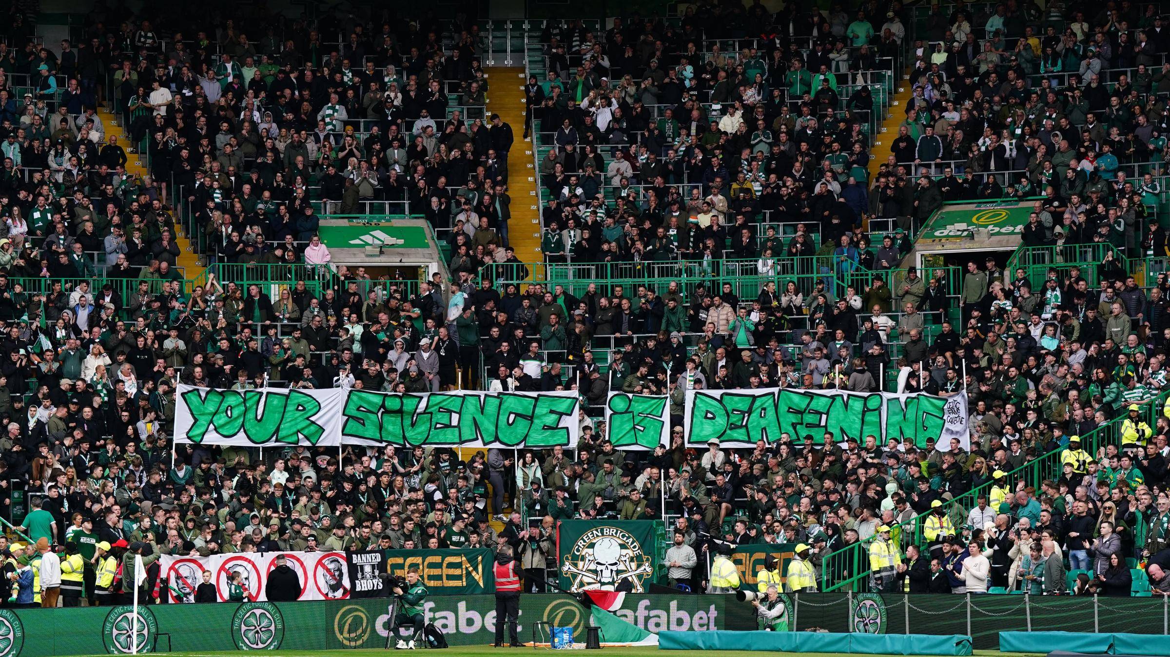 Celtic silent protests vs Braga postponed after club agree meeting with groups
