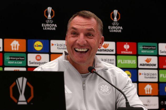 Celtic v Sporting Braga – Brendan Rodgers Media Conference