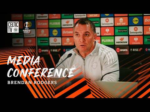 Full Media Conference | Brendan Rodgers previews SC Braga ahead of tomorrow night (01/10/25)