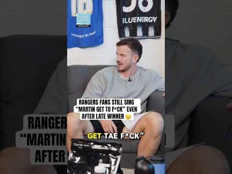 RANGERS FANS STILL SING FOR RUSSELL MARTIN TO GET SACKED EVEN AFTER SCORING #rangers #football