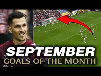 TOP GOALS OF THE MONTH | September 2025 | William Hill Premiership