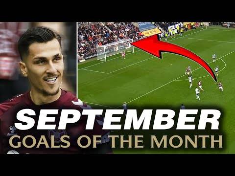 TOP GOALS OF THE MONTH | September 2025 | William Hill Premiership