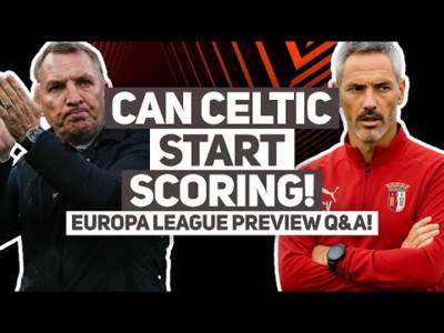 Will Celtic start SCORING goals in time for Braga clash? | LIVE Celtic FC Q&A stream