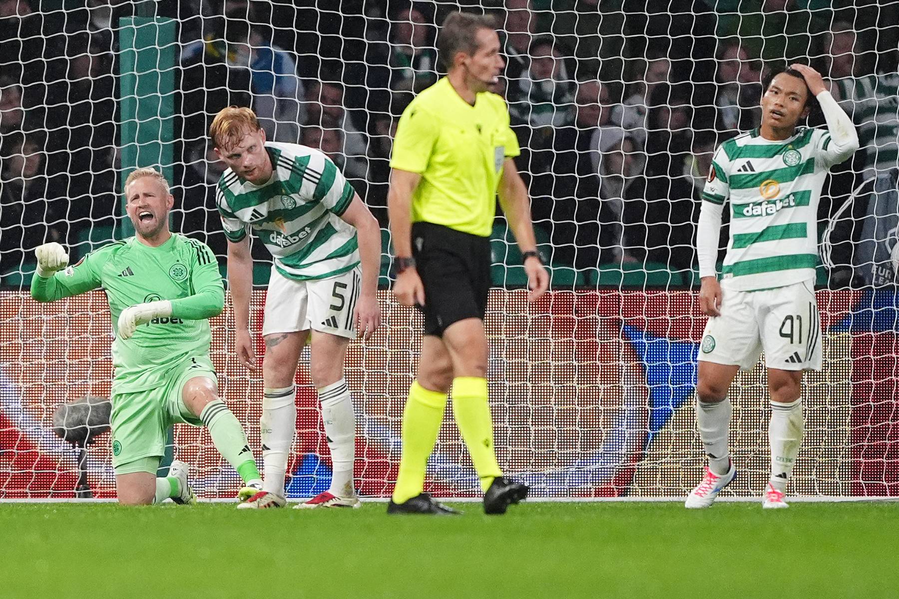 Celtic 0 Braga 2: Baffling Iheanacho VAR call in Europa League loss