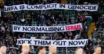 Celtic fans accuse UEFA of being ‘complicit in genocide’ as Israel stance could land sanction