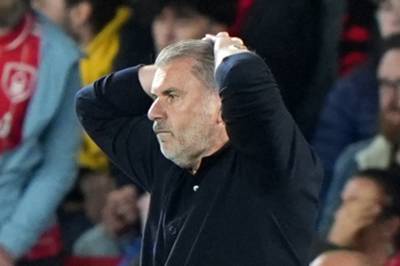 Ex-Celtic boss Postecoglou faces ‘sacked in the morning’ chants from own supporters