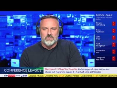 Kris Boyd Tears As Rangers Lose To Sturm Graz 😂