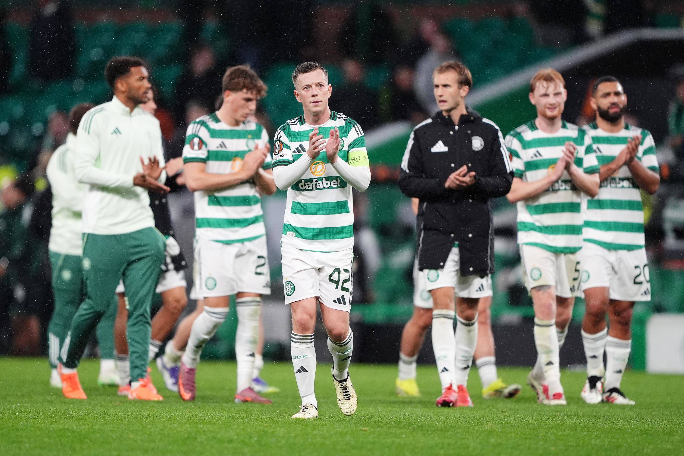 ‘Not good enough’ &ndash; Callum McGregor speaks out on Celtic form after Braga defeat