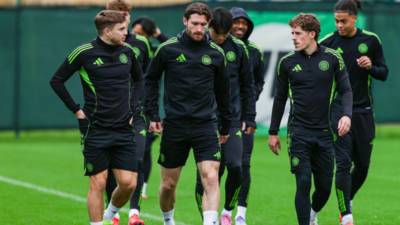 Training Gallery: Celtic v Motherwell