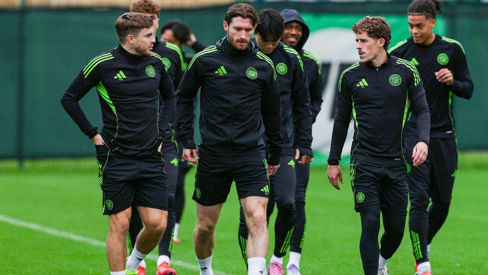 Training Gallery: Celtic v Motherwell