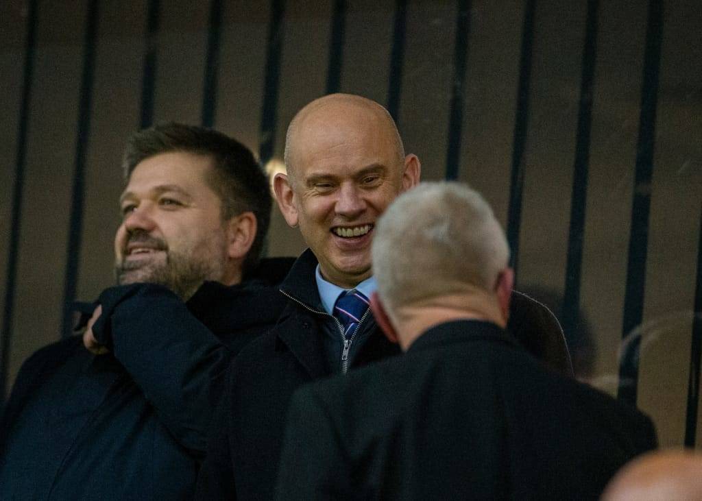 Who do you want as manager? Ibrox CEO confronts angry fan in hotel with amazing question
