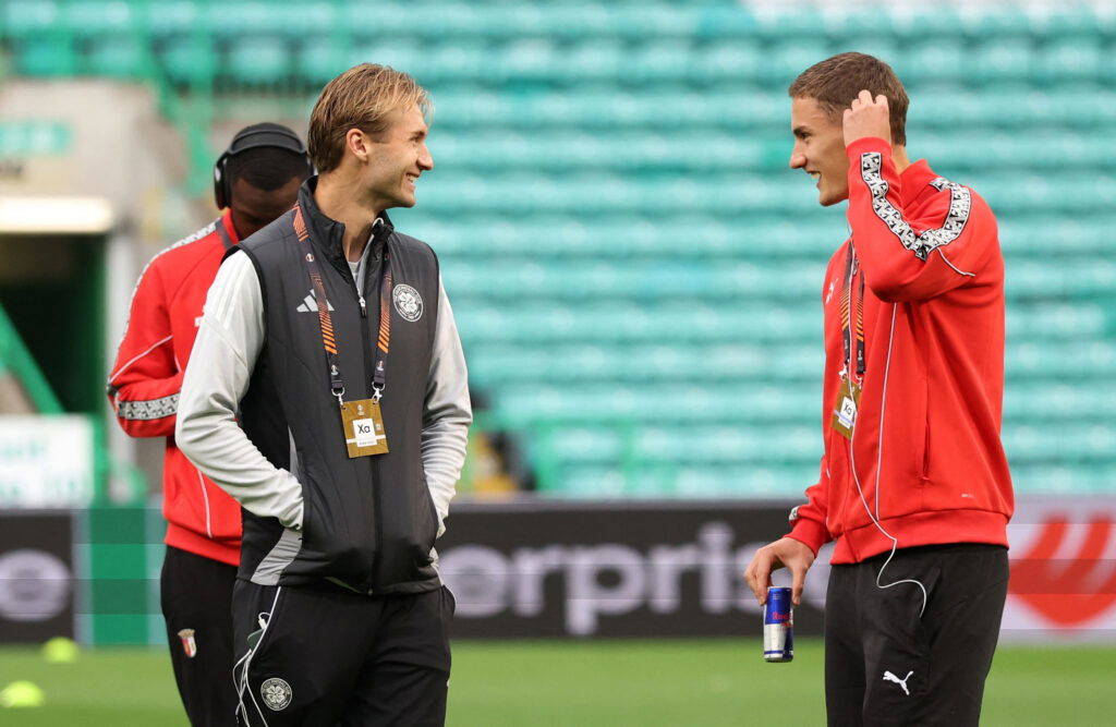 Gustaf Lagerbielke Takes to Instagram after Celtic Park Return