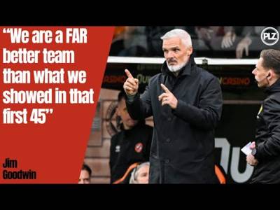 “We are a FAR better team than what we showed in that first 45” | Jim Goodwin Press Conference