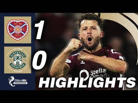 Heart of Midlothian 1-0 Hibernian | HIGHLIGHTS | William Hill Premiership