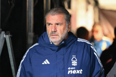 Celtic great Chris Sutton shocked by what Forest fans shouted at Ange Postecoglou