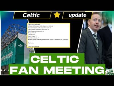 Celtic meet the Fans