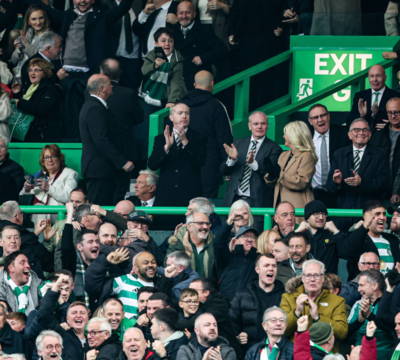 How did Peter Lawwell ‘celebrate’ Maeda’s last gap winner?
