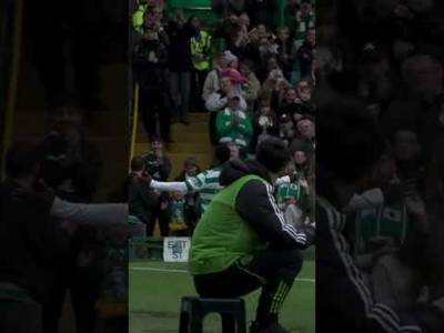 Kelechi stepped up and made no mistake! ⚽🔥 #CELMOT | #CelticFC🍀