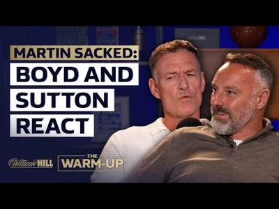 Russell Martin SACKED! Gerrard, Dyche or Muscat next for Rangers? | The Warm-Up with Boyd & Sutton