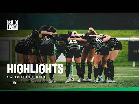 Sky Sports Cup Highlights: Spartans 1-3 Celtic FC Women (5/10/25)