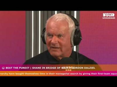 Beat the Pundit X Tiki-Taka | Shane in Bridge of Weir V Gordon Dalziel