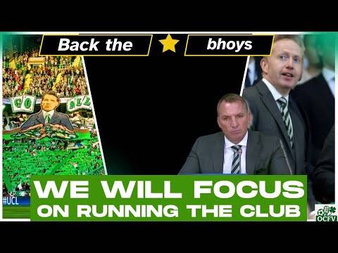 Celtic fans told to back the team