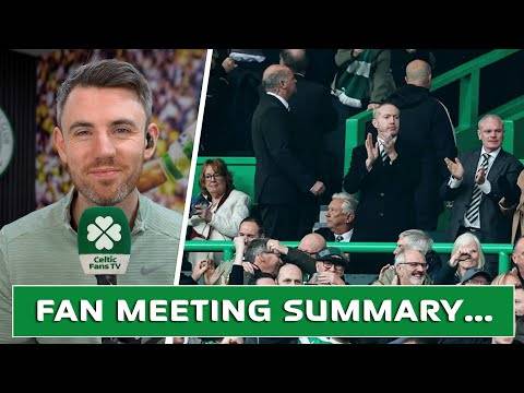 ‘No Substantive Change Required’ | Reaction to Celtic Fans Collective Meeting Summary