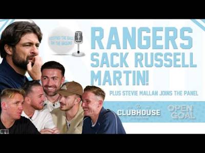 RANGERS SACK RUSSELL MARTIN! WHO NEXT FOR IBROX? + STEVIE MALLAN | Keeping The Ball On the Ground