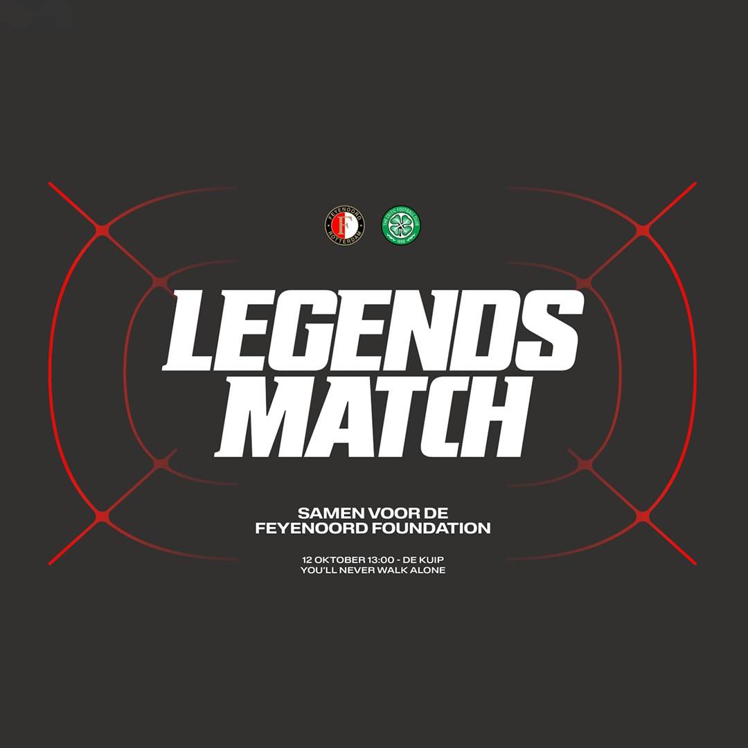 Celtic Legends set to Face Feyenoord Legends in Rotterdam Charity Match