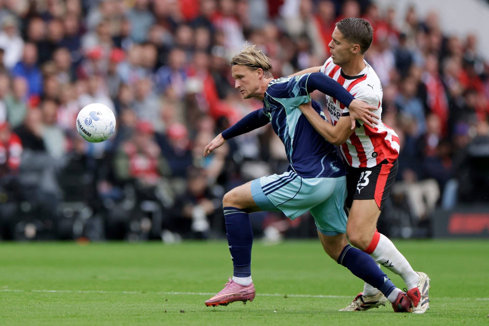 Kasper Dolberg’s start at Ajax proves the grass isn’t always greener after Celtic transfer links